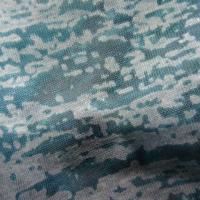 Jersey devore bleu aspect crepis 1