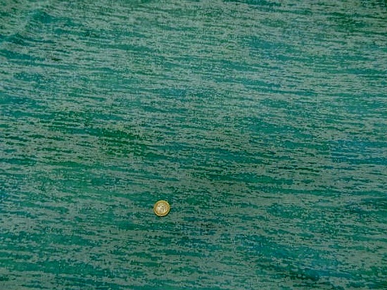 Jersey devore turquoise aspect crepis 3 1