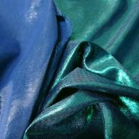 Jersey fin lame bleu vert turquoise 3