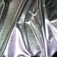 Jersey fin lame couleur argent 