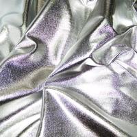 Jersey fin lame couleur argent 1