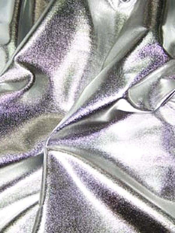 Jersey fin lame couleur argent 1 