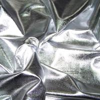 Jersey fin lame couleur argent 2