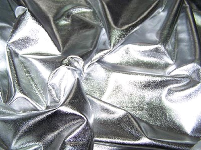 Jersey fin lame couleur argent 2