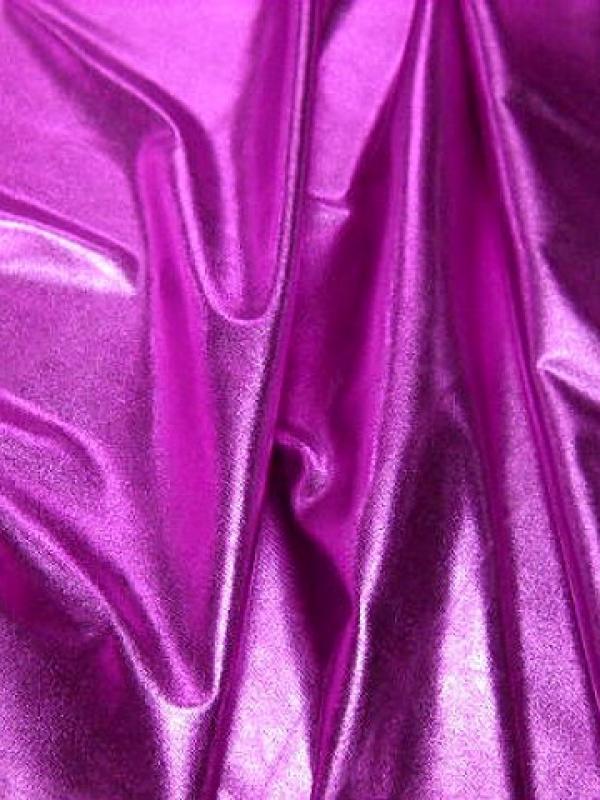 Jersey lame rose magenta 