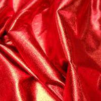 Jersey lame rouge vif 2