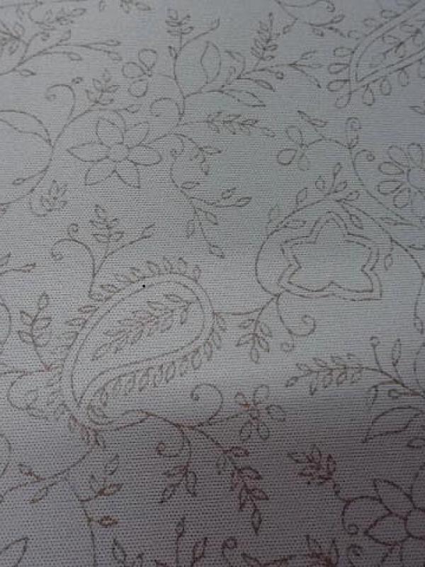 Jersey lycra gris perle cachemire fleuri 2 