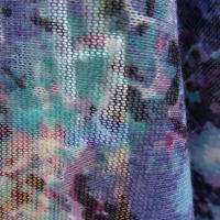 Jersey maille coton melange effet granite bleu givre mauve rose noir 4 