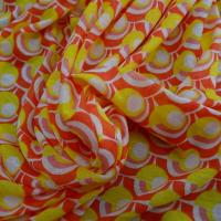 Jersey melange motif pois fantaisie vintage 1 