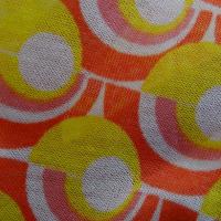 Jersey melange motif pois fantaisie vintage 2 