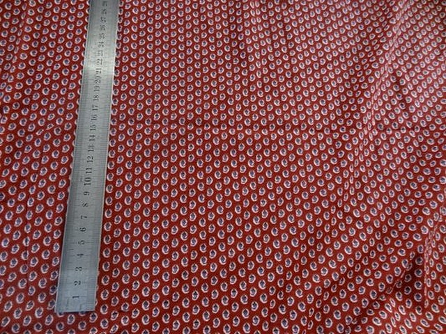 Jersey polyester cachemire bordeaux 1