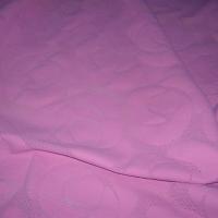 Jersey resille bouton de rose teinte rose orchidee 2