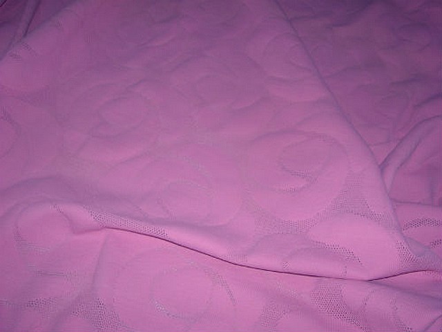 Jersey resille bouton de rose teinte rose orchidee 2