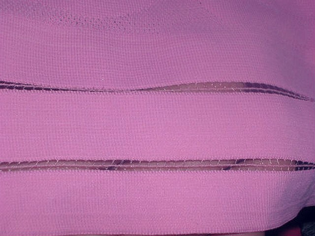 Jersey resille bouton de rose teinte rose orchidee 4