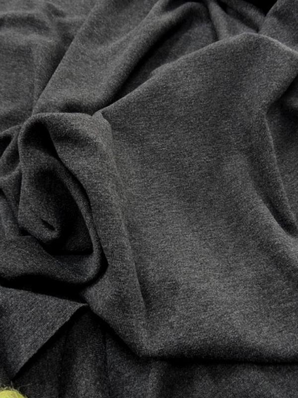 Jersey viscose elasthanne gris anthracite 1 