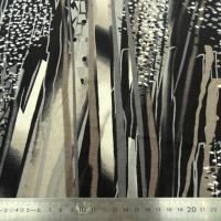 Jersey viscose fond noir nature abstraite 2 