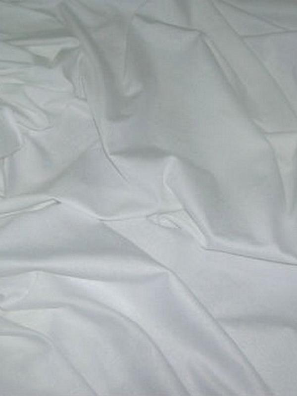 Jersey viscose lycra blanc