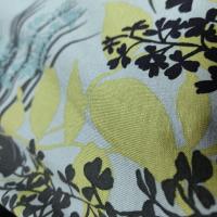 Jersey viscose lycra bleu cupcake fleuri 4 