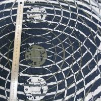 Jersey viscose lycra kaki et gris 2