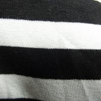 Jersey viscose lycra raye noir et blanc 4 