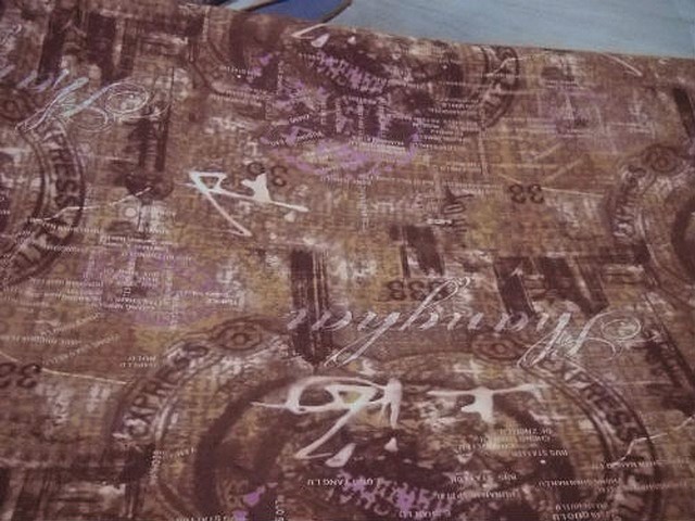 Jersey viscose lycra rose indien sepia carnet de voyage 2