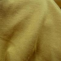 Jersey viscose lycra teinte moutarde 2 