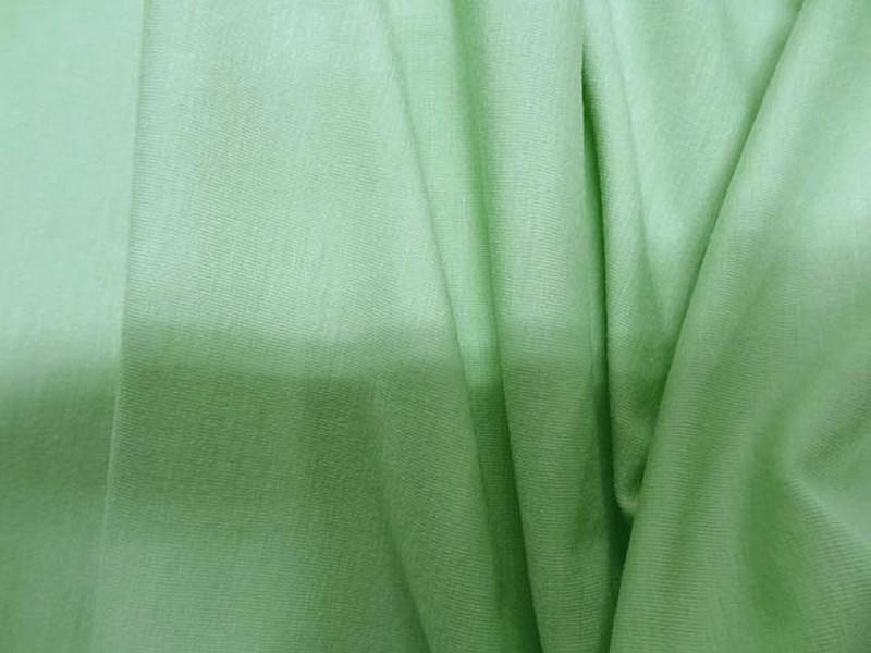 Jersey viscose lycra vert menthe clair 1 3