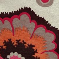 Jersey viscose motif floral folklorique 1 