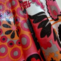 Jersey viscose motif floral folklorique 4 