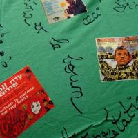 Jersey viscose motif pochettes vinyle annees 50 2