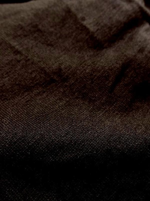 Jersey viscose noir uni 1 