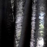 Jersey viscose noir uni