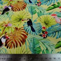 Jersey viscose toucan et cacatoes 3 