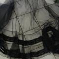 Jupe tulle noir pré-monté 01