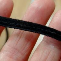 Lacette repliee noire