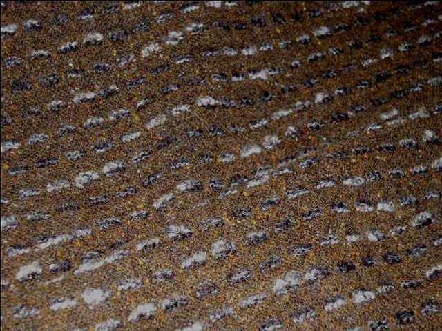 Lainage alezan rayures en pointilles epais gris chine 3