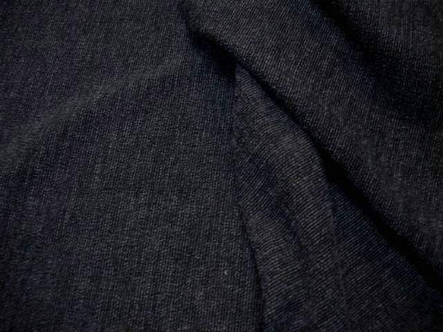 Lainage anthracite chine pointille blanc casse 1