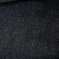 Lainage anthracite chine pointille blanc casse 3