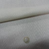 Lainage blanc casse faconne chevron 3 