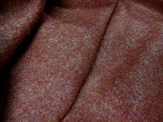 Lainage chine beige et corail 1