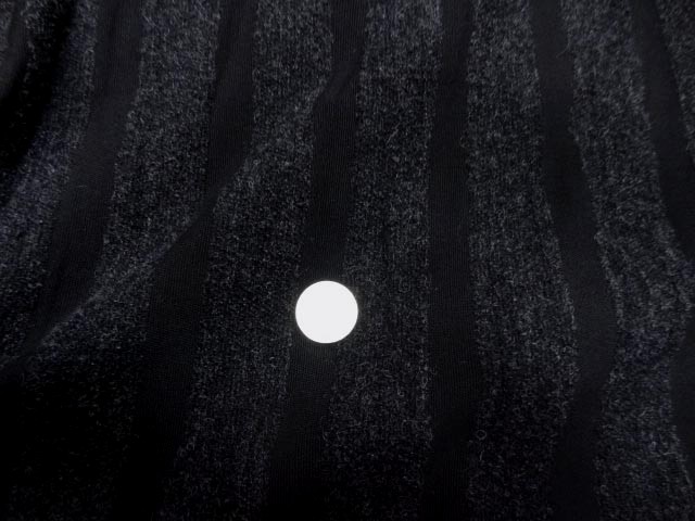 Lainage gris chine raye noir 3