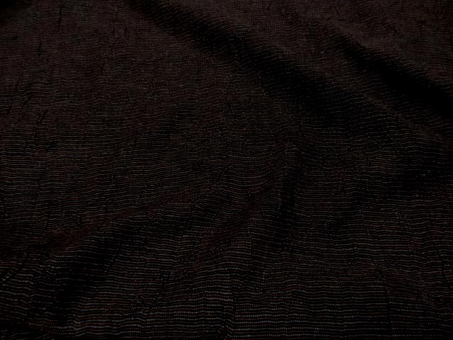 Lainage leger froisse permanent ton marron 6 2
