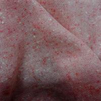 Lainage leger rose dragee chine blanc et corail 1