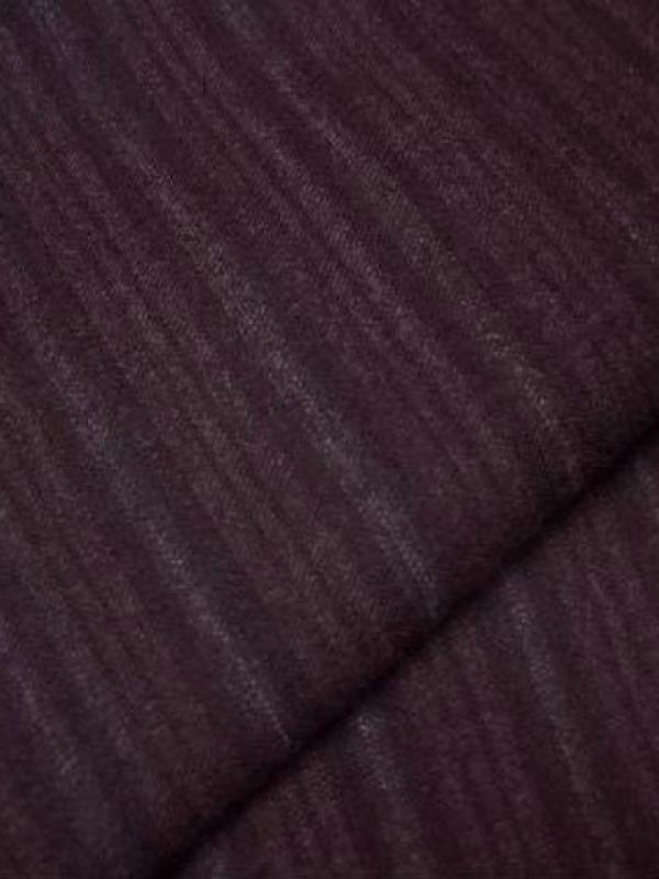 Lainage lycra raye bordeaux lie de vin 2
