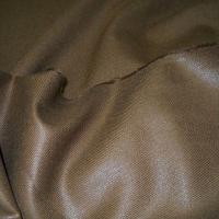 Lainage vrai beige double faces satine 3