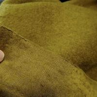 Laine aspect bouillie vert olive 5 