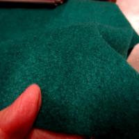 Laine aspect bouillie vert pin 1