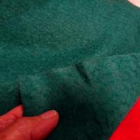 Laine aspect bouillie vert pin 2