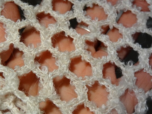 Laine bouclette mélangée couleur lin 4