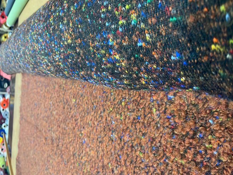 Laine bouclette rouille 3